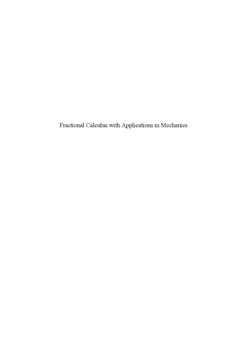 خرید و دانلود نسخه کامل کتاب Fractional Calculus with Applications in Mechanics: Vibrations and Diffusion Processes_68bcd97e3dc73.jpeg خرید و دانلود نسخه کامل کتاب Fractional Calculus with Applications in Mechanics: Vibrations and Diffusion Processes