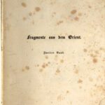 خرید و دانلود نسخه کامل کتاب Fragmente aus dem Orient