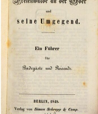 خرید و دانلود نسخه کامل کتاب Freienwalde an der Oder und seine Umgegend : Ein Führer für Badegäste und Reisende