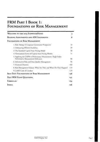 خرید و دانلود نسخه کامل کتاب FRM Part I Book 1: Foundations of risk management (2013 SchweserNotes)_68d7edf211ccb.jpeg خرید و دانلود نسخه کامل کتاب FRM Part I Book 1: Foundations of risk management (2013 SchweserNotes)