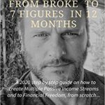 خرید و دانلود نسخه کامل کتاب FROM BROKE TO 7 FIGURES IN 12 MONTHS: A 2020 step by step guide on how to create Multiple Passive Income Streams [2020] –  +  pdf
