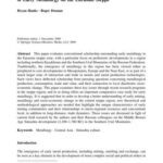 خرید و دانلود نسخه کامل کتاب From Scale to Practice: A New Agenda for the Study of Early Metallurgy on the Eurasian Steppe