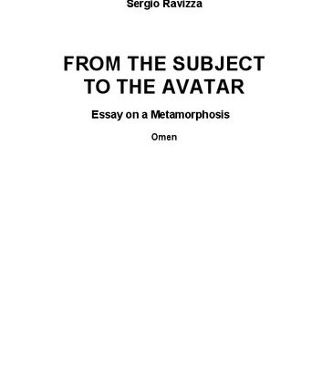 خرید و دانلود نسخه کامل کتاب From the Subject to the Avatar