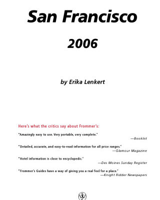 خرید و دانلود نسخه کامل کتاب Frommer’s San Francisco 2006 (Frommer’s Complete)