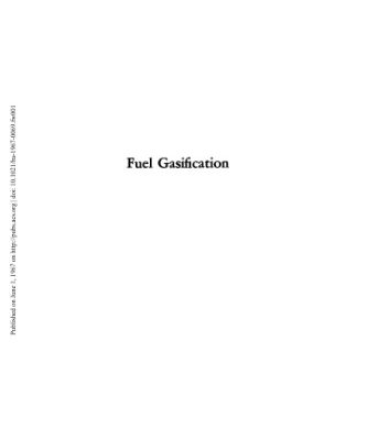 خرید و دانلود نسخه کامل کتاب Fuel Gasification