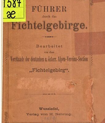 خرید و دانلود نسخه کامل کتاب Führer durch das Fichtelgebirge