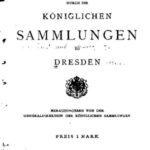 خرید و دانلود نسخه کامل کتاب Führer durch die Königlichen Sammlungen in Dresden