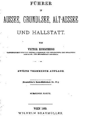 خرید و دانلود نسخه کامل کتاب Führer in Aussee, Grundlsee, Alt-Aussee und Hallstatt