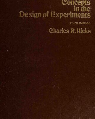 خرید و دانلود نسخه کامل کتاب Fundamental Concepts in the Design of Experiments