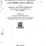 خرید و دانلود نسخه کامل کتاب Fundamental legal conceptions, as applied in judicial reasoning (A Yale paperbound)