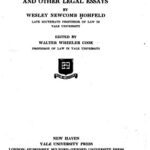 خرید و دانلود نسخه کامل کتاب Fundamental Legal Conceptions as Applied in Judicial Reasoning; And Other Legal Essays