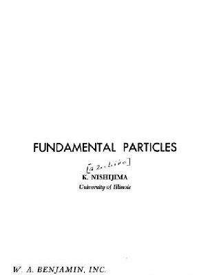 خرید و دانلود نسخه کامل کتاب Fundamental particles