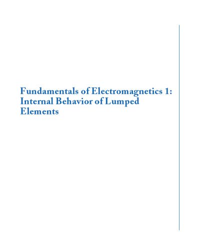 خرید و دانلود نسخه کامل کتاب Fundamentals of electromagnetics 1. Internal behavior of lumped elements_68bf203652595.jpeg خرید و دانلود نسخه کامل کتاب Fundamentals of electromagnetics 1. Internal behavior of lumped elements