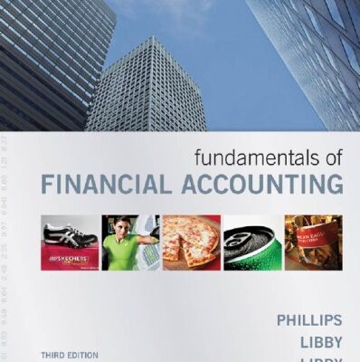 خرید و دانلود نسخه کامل کتاب Fundamentals of Financial Accounting, Third Edition