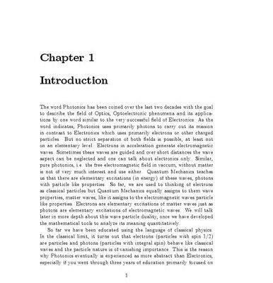 خرید و دانلود نسخه کامل کتاب Fundamentals of Photonics: Quantum Electronics: Lecture Notes