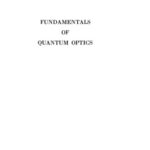 خرید و دانلود نسخه کامل کتاب Fundamentals of quantum optics