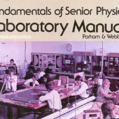 خرید و دانلود نسخه کامل کتاب Fundamentals of Senior Physics. Laboratory Manual