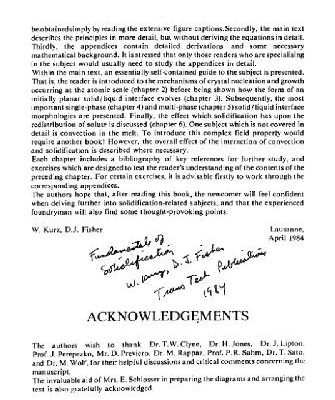خرید و دانلود نسخه کامل کتاب Fundamentals of solidification