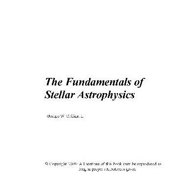 خرید و دانلود نسخه کامل کتاب Fundamentals of Stellar Astrophysics