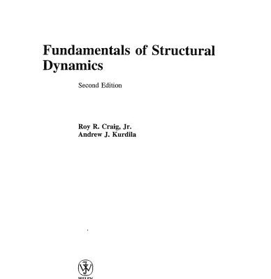 خرید و دانلود نسخه کامل کتاب Fundamentals of Structural Dynamics