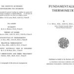 خرید و دانلود نسخه کامل کتاب Fundamentals of Thermometry