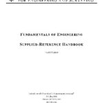 خرید و دانلود نسخه کامل کتاب Fundametals of Engineering Supplied Reference Handbook