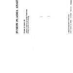 خرید و دانلود نسخه کامل کتاب fusion plasma analysis