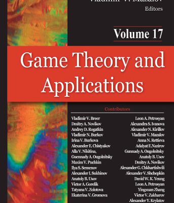 خرید و دانلود نسخه کامل کتاب Game Theory and Applications: Game-theoretic Models in Mathematical Ecology