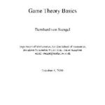 خرید و دانلود نسخه کامل کتاب Game theory basics