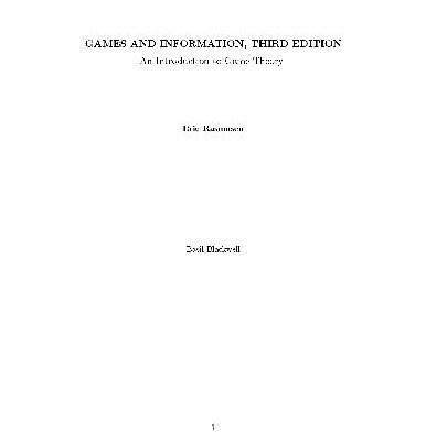 خرید و دانلود نسخه کامل کتاب Games and Information