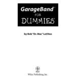 خرید و دانلود نسخه کامل کتاب GarageBand for Dummies