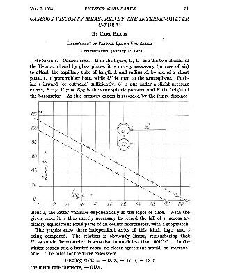 خرید و دانلود نسخه کامل کتاب Gaseous Viscosity Measured by the Interferometer U-Tube