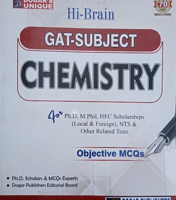 خرید و دانلود نسخه کامل کتاب GAT-Subject: Chemistry