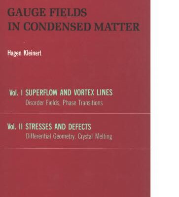 خرید و دانلود نسخه کامل کتاب Gauge Fields in Condensed Matter