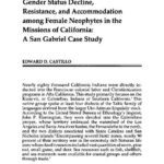 خرید و دانلود نسخه کامل کتاب Gender Status Decline, Resistance, and Accommodation among Female Neophytes in the Missions of California: A San Gabriel Case Study