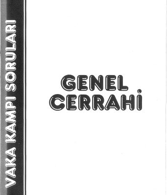 خرید و دانلود نسخه کامل کتاب Genel Cerrahi Vaka Kampı Soruları