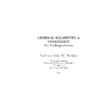 خرید و دانلود نسخه کامل کتاب General Relativity and Cosmology for Undergraduates