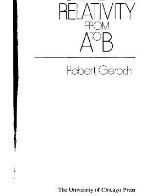 خرید و دانلود نسخه کامل کتاب General relativity from A to B
