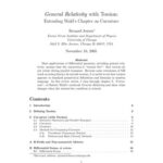 خرید و دانلود نسخه کامل کتاب General Relativity (General Relativity with Torsion: Extending Wald’s Chapter on Curvature)