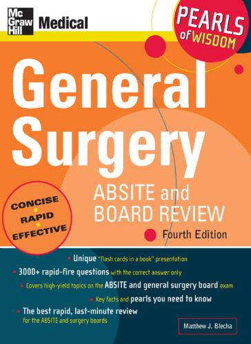 خرید و دانلود نسخه کامل کتاب General Surgery ABSITE and Board Review, Fourth Edition: Pearls of Wisdom_68bc596f61255.jpeg خرید و دانلود نسخه کامل کتاب General Surgery ABSITE and Board Review, Fourth Edition: Pearls of Wisdom