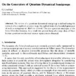 خرید و دانلود نسخه کامل کتاب Generators of quantum dynamical semigroups (Comm. Math. Phys. 1976)