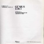 خرید و دانلود نسخه کامل کتاب Genius Loci: Towards a Phenomenology of Architecture