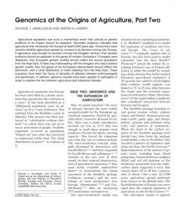 خرید و دانلود نسخه کامل کتاب Genomics at the Origins of Agriculture, Part Two