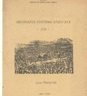 خرید و دانلود نسخه کامل کتاب Geografía costeña, siglo XIX. Ica