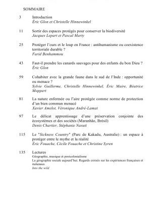 خرید و دانلود نسخه کامل کتاب Géographie et Cultures, N° 69 : Protéger la nature, est-ce protéger la société ?