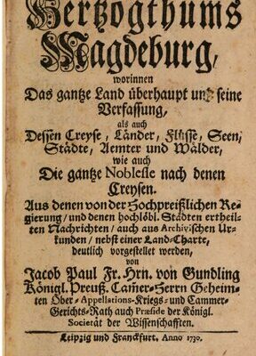 خرید و دانلود نسخه کامل کتاب Geographische Beschreibung des Großherzogtums Magdeburg