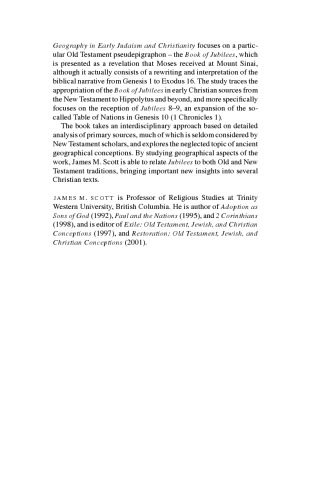 خرید و دانلود نسخه کامل کتاب Geography in Early Judaism and Christianity: The Book of Jubilees (Society for New Testament Studies Monograph Series)_68c6e9ac4649f.jpeg خرید و دانلود نسخه کامل کتاب Geography in Early Judaism and Christianity: The Book of Jubilees (Society for New Testament Studies Monograph Series)