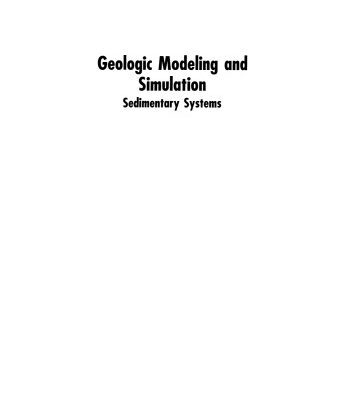خرید و دانلود نسخه کامل کتاب Geologic Modeling and Simulation: Sedimentary Systems