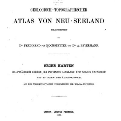 خرید و دانلود نسخه کامل کتاب Geologisch-topographischer Atlas von Neu-Seeland