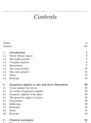 خرید و دانلود نسخه کامل کتاب Geometric Algebra for Physicists